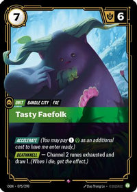 Tasty Faefolk (075/298) - Origins Foil