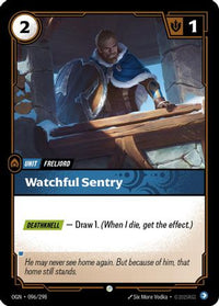 Watchful Sentry (096/298) - Origins Foil