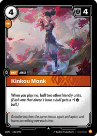 Kinkou Monk (141/298) - Origins Foil