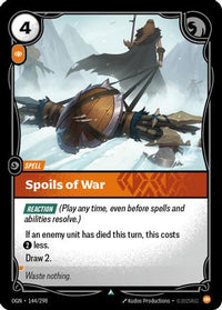 Spoils of War (144/298) - Origins Foil