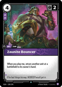Zaunite Bouncer (188/298) - Origins