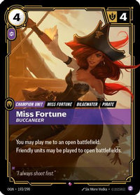Miss Fortune - Buccaneer (193/298) - Origins Foil