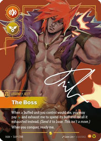 Sett - The Boss (Signature) (310*/298) - Origins Foil