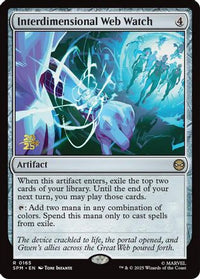 Interdimensional Web Watch (PRE-165) - Prerelease Cards Foil