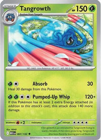 Tangrowth (7) - ME01 Mega Evolution Reverse Holofoil