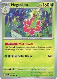Meganium (10) - ME01 Mega Evolution Reverse Holofoil