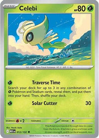 Celebi (12) - ME01 Mega Evolution Reverse Holofoil