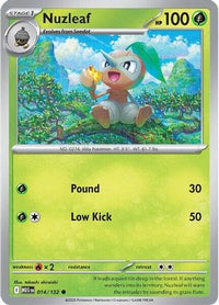 Nuzleaf (14) - ME01 Mega Evolution Reverse Holofoil