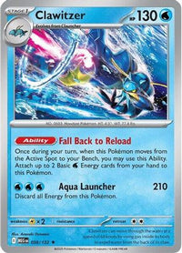 Clawitzer (38/132) - ME01 Mega Evolution Reverse Holofoil