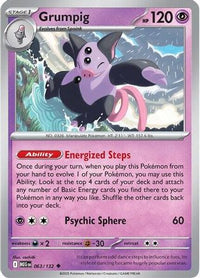 Grumpig (63) - ME01 Mega Evolution Reverse Holofoil
