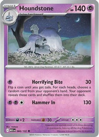 Houndstone (66/132) - ME01 Mega Evolution Reverse Holofoil