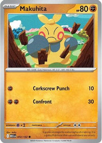 Makuhita (72) - ME01 Mega Evolution Reverse Holofoil