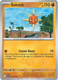 Solrock (75) - ME01 Mega Evolution Reverse Holofoil