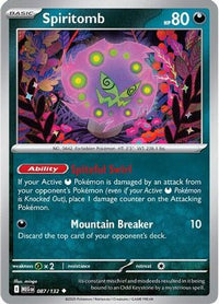 Spiritomb (87/132) - ME01 Mega Evolution Reverse Holofoil