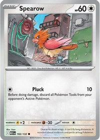Spearow (102/132) - ME01 Mega Evolution Reverse Holofoil