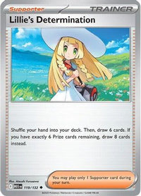 Lillie's Determination (119/132) - ME01 Mega Evolution Reverse Holofoil