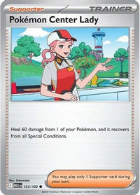 Pokemon Center Lady (123) - ME01 Mega Evolution
