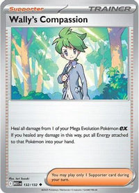 Wally's Compassion (132/132) - ME01 Mega Evolution Reverse Holofoil