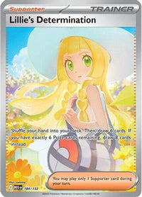 Lillie's Determination (184/132) - ME01 Mega Evolution Holofoil