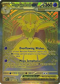 Mega Gardevoir ex (187/132) - ME01 Mega Evolution Holofoil