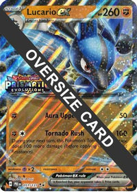Lucario ex (Prismatic Evolutions Stamp) (51) - Jumbo Cards Holofoil