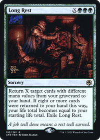 Long Rest [Dungeons & Dragons: Adventures in the Forgotten Realms Prerelease Promos]