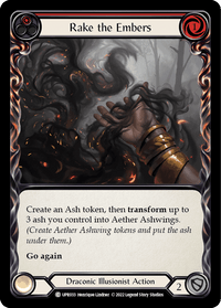 Rake the Embers (Red) [UPR033] (Uprising) Rainbow Foil - POKÉ JEUX