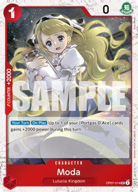 Moda (Pirate Foil) (OP07-014) - Premium Booster -The Best- Vol. 2 Foil