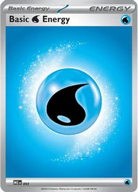 Basic Water Energy (3) - MEE Mega Evolution Energies Reverse Holofoil