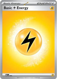 Basic Lightning Energy (4) - MEE Mega Evolution Energies Reverse Holofoil