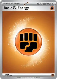 Basic Fighting Energy (6) - MEE Mega Evolution Energies Reverse Holofoil
