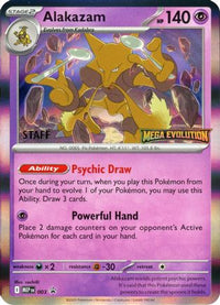 Alakazam (Staff) (003 - ME Mega Evolution Promo Holofoil