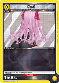 Yuni (025) (Box Topper Foil) (UE14BT/NIK-1-025) - UE14BT GODDESS OF VICTORY NIKKE Foil