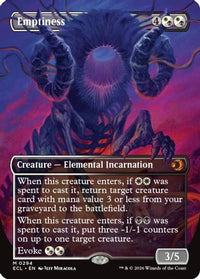 Emptiness (Borderless) (ECL-294) - Lorwyn Eclipsed Foil