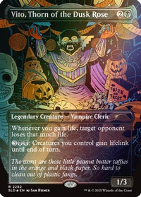 Vito, Thorn of the Dusk Rose (Rainbow Foil) (SLD-2282) - Secret Lair Drop Series Foil