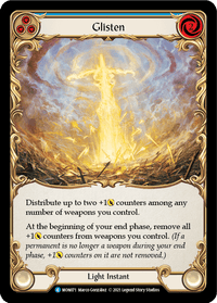 Glisten (Blue) [MON071-RF] (Monarch) 1st Edition Rainbow Foil - POKÉ JEUX