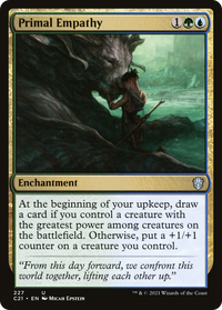 Primal Empathy [Commander 2021]