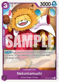 Nekomamushi (OP13-071) - Carrying On His Will