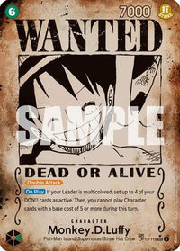 Monkey.D.Luffy (118) (Wanted Poster) (OP13-118) - Carrying On His Will Foil