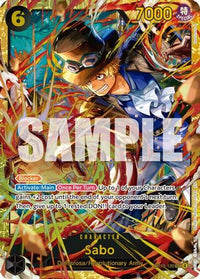 Sabo (120) (SP) (OP13-120) - Carrying On His Will Foil