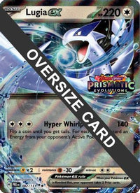 Lugia ex (Prismatic Evolutions Stamped) (82) - Jumbo Cards Holofoil