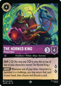 The Horned King - Wicked Ruler (36/204) - Whispers in the Well