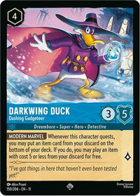 Darkwing Duck - Dashing Gadgeteer (150/204) - Winterspell Cold Foil