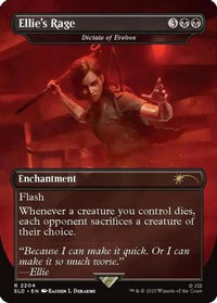 Ellie's Rage - Dictate of Erebos (SLD-2204) - Secret Lair Drop Series
