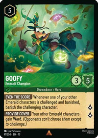 Goofy - Emerald Champion (91/204) - Whispers in the Well