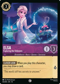Elsa - Exploring the Unknown (45/204) - Whispers in the Well Cold Foil