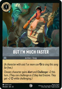 But I'm Much Faster (195/204) - Whispers in the Well Cold Foil