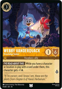 Webby Vanderquack - Knowledge Seeker (9/204) - Whispers in the Well