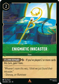 Enigmatic Inkcaster (100/204) - Whispers in the Well Cold Foil
