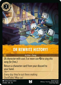 Or Rewrite History! (27/204) - Whispers in the Well